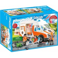 Машинка Playmobil Скорая помощь со светом и звуком (70049)