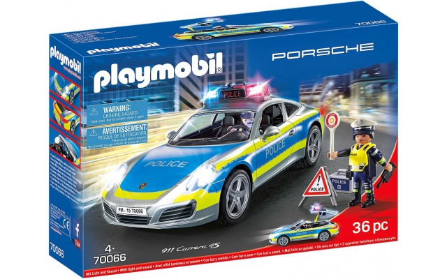 Машинка Playmobil Porsche 911 Carrera 4S Police (70066)