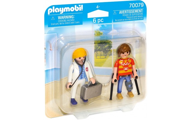 Набор фигурок Playmobil Доктор и пациент (70079)