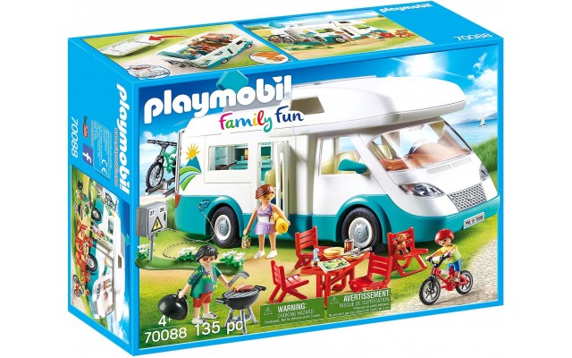 Машинка Playmobil Сімейний автомобіль будинок на колесах (70088)