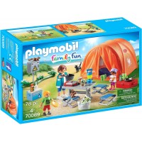 Набор фигурок Playmobil Семейный кемпинг c аксессуарами (70089)