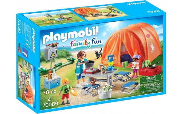 Набір фігурок Playmobil Сімейний кемпінг c аксесуарами (70089)