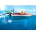 Ігровий набір Playmobil Моторний човен з водними атракціонами і фігурками (70091) title=
