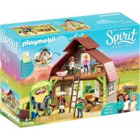 Набір Playmobil Конюшня з фігурками Барн з Лакі, Пру і Ебігейл (70118)