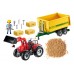 Набор Playmobil Трактор с прицепом (70131) title=