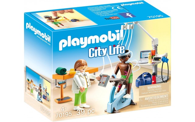 Набір Playmobil Кабінет фізіотерапевта (70195)