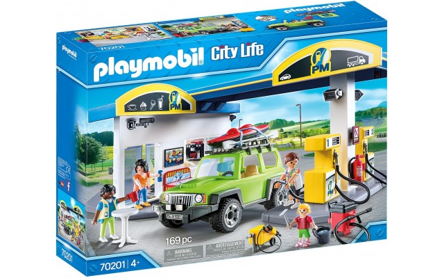 Конструктор Playmobil Заправна станція (70201)