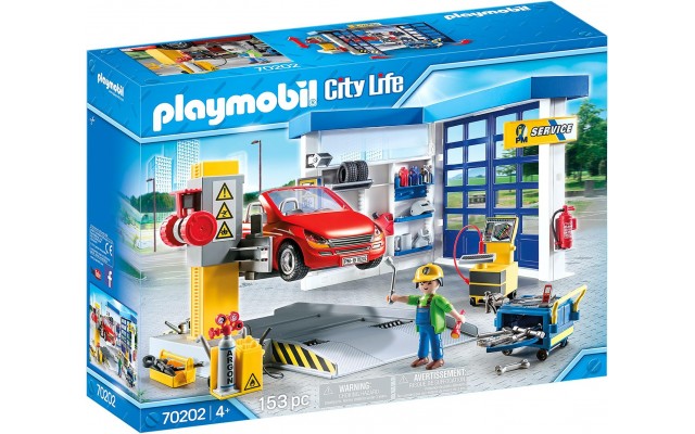 Конструктор Playmobil Авто-мастерская СТО (70202)