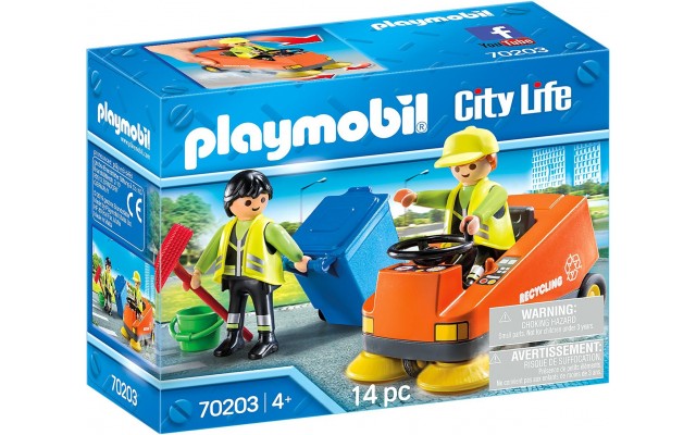 Набор Playmobil Уборщик улицы (70203)