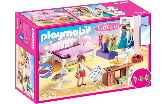 Набір Playmobil Спальня зі швейним куточком (70208)