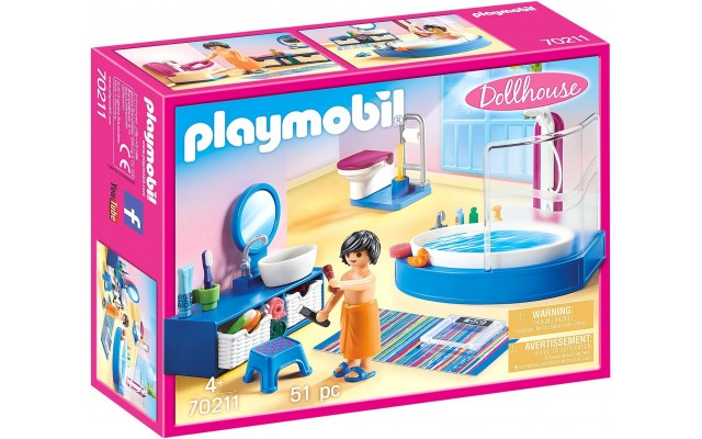 Набор Playmobil Ванная с душевой кабиной (70211)