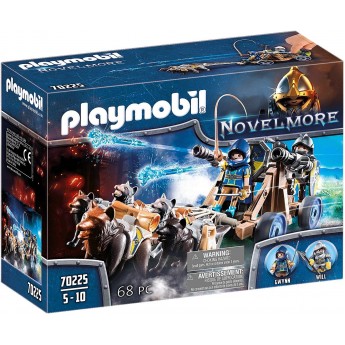 Ігровий набір Playmobil Вовчий загін Новелмора з водометом (70225)