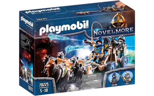 Ігровий набір Playmobil Вовчий загін Новелмора з водометом (70225)