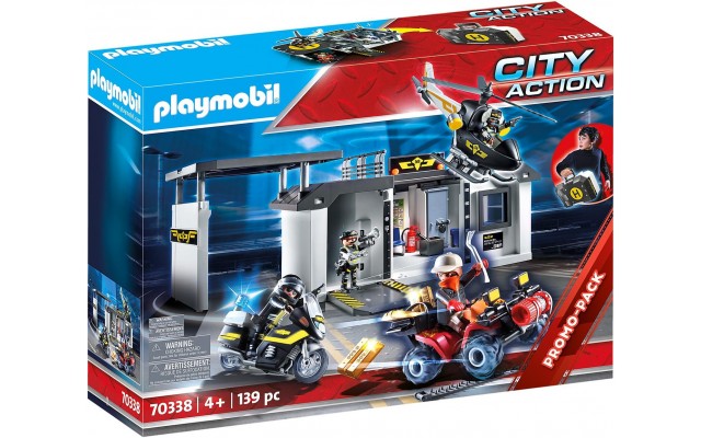 Конструктор Playmobil Переносна штаб-квартира спецназу (70338)