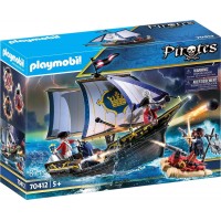 Конструктор Playmobil корабль Каравелла красных мундиров (70412)