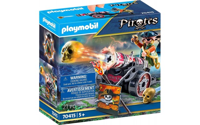 Набір фігурок Playmobil Пірат з гарматою (70415)