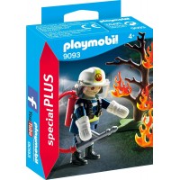 Фігурка Playmobil Пожежник з палаючим деревом (9093)