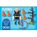 Фігурка Playmobil Пожежник з палаючим деревом (9093) title=