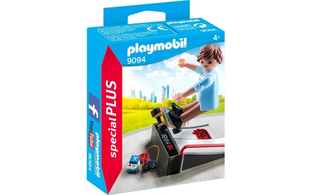 Фігурка Playmobil Скейтбордист на трампліні (9094)
