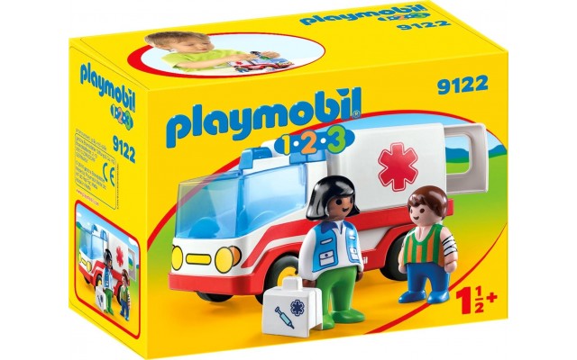 Машинка Playmobil Скорая помощь для малышей (9122)