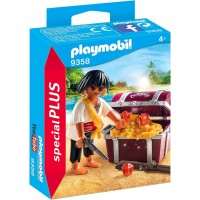 Набор фигурок Playmobil Пират с сундуком сокровищ (9358)