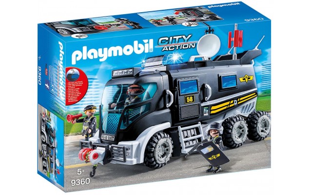 Игровой набор Playmobil Фургон спецназа со звуковой сиреной (9360)