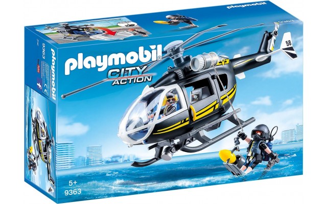 Игровой набор Playmobil Вертолет спецназа (9363)