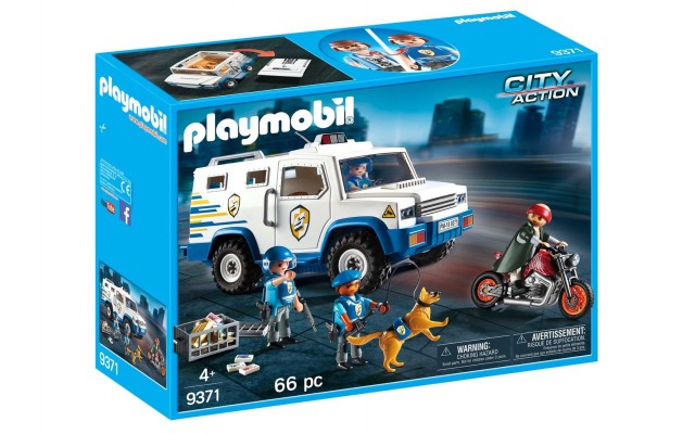 Playmobil 9371 Полицейская инкассаторская машина