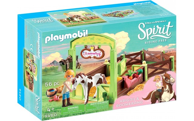 Набор Playmobil Лошадиный загон Эбигейл и Бумеранг (9480)
