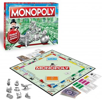 Настольная игра Hasbro Монополия Классическая, русская (C1009)
