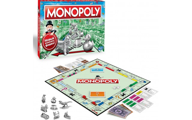 Настільна гра Hasbro Монополія Класична, російська (C1009)