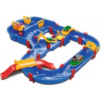 Водный трек Aquaplay Мега мост с краном и фигурками (8700001528)
