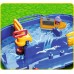 Водный трек Aquaplay Путешествие на пароме с краной и кейсом, 62 деталей (8700001544) title=
