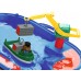 Водный трек Aquaplay Мир водных развлечений с мостами в кейсе, 79 деталей (8700001650) title=