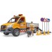 Игрушка Bruder грузовик дорожной службы Mercedes Sprinter с водителем, аксессуарами, свет и звук (02677) title=
