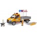 Игрушка Bruder грузовик дорожной службы Mercedes Sprinter с водителем, аксессуарами, свет и звук (02677) title=