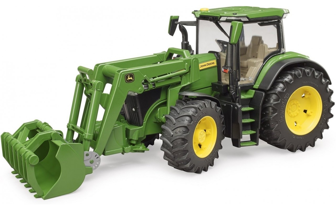 bruder ブルーダー　トラクター　johndeere joskin ダンプ Игрушка Bruder трактор John Deere 7R 350 с погрузчиком (03151