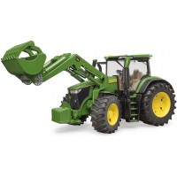 Игрушка Bruder трактор John Deere 7R 350 с погрузчиком (03151)