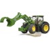 Игрушка Bruder трактор John Deere 7R 350 с погрузчиком (03151) title=