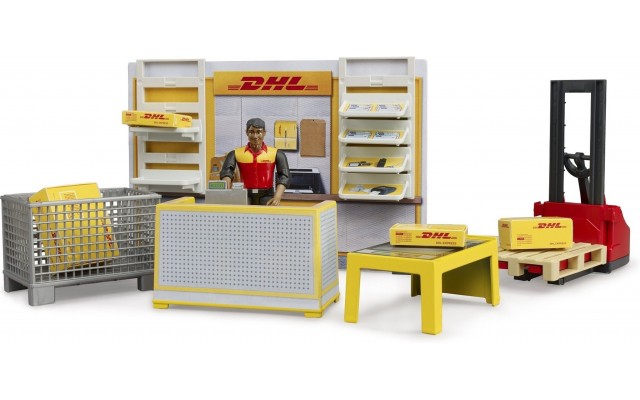 Ігровий набір Bruder Поштове відділення DHL (62251)