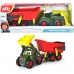 Іграшка Dickie Toys трактор фермера АВС Fendt з причепом і навантажувачем, світло і звук (4119000) title=
