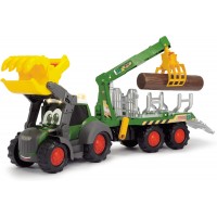 Игрушка Dickie Toys трактор-лесовоз АВС Fendt со звуком и светом (4119001)