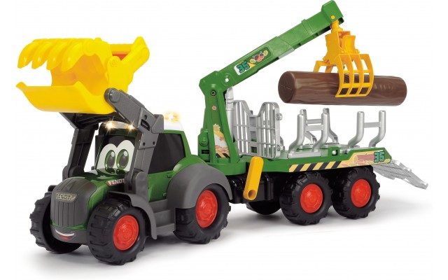 Іграшка Dickie Toys трактор-лісовоз АВС Fendt зі звуком і світлом (4119001)