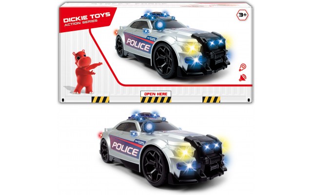 Іграшка Dickie Toys Міська поліція зі світло-звуковими ефектами (1137006)
