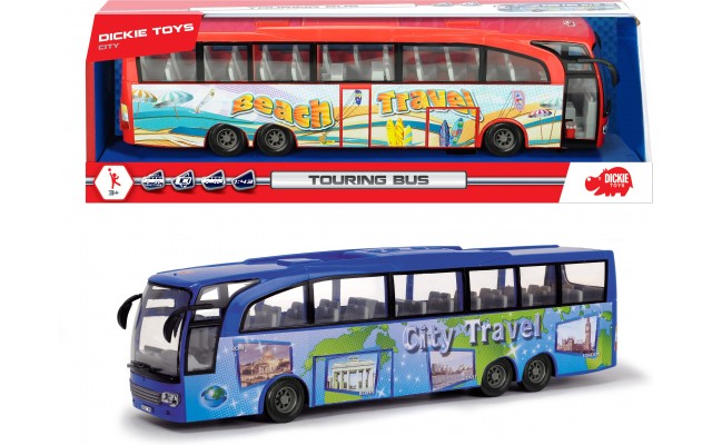 Игрушка Dickie Toys туристический автобус Экскурсия по городу, 2 вида (3745005)