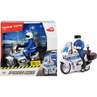 Мотоцикл Dickie Toys Полицейский патруль с фигуркой и свето-звуковыми эффектами (3712004)