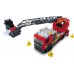 Пожарная машинка Dickie Toys Scania с телескопической лестницей и свето-звуковыми эффектами (3716017) title=