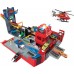 Ігровий набір Dickie Toys 2 в 1 Пожежна машина Розгорни місто зі світлом та звуком 49 см (3719005) title=
