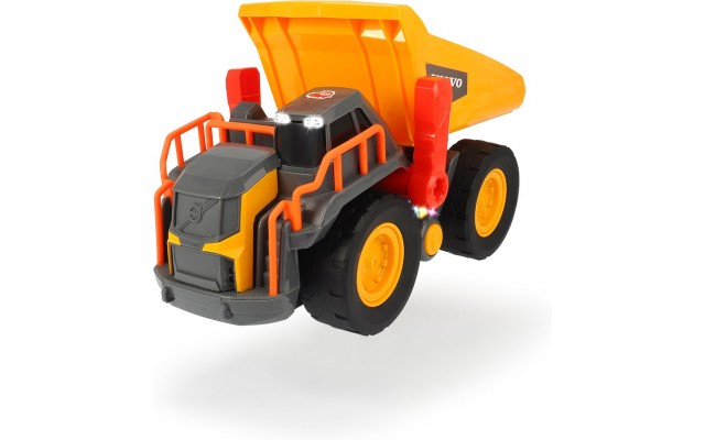 Іграшка самоскид Dickie Toys Volvo зі світловими і звуковими ефектами (3725004)