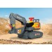 Игрушка экскаватор Dickie Toys Volvo со световыми и звуковыми эффектами (3725006) title=